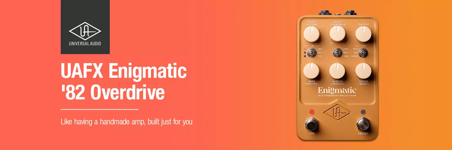 Customize your sound with the UAFX Enigmatic 